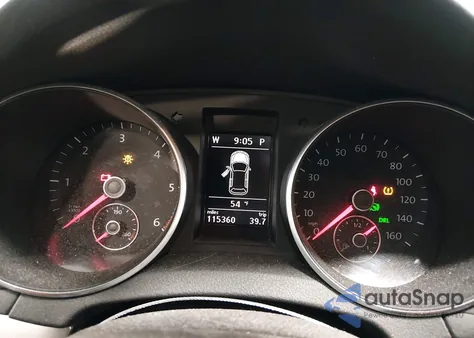 2011 Volkswagen Golf Tdi 4-Door z USA, uszkodzony, nr VIN WVWDM7AJ5BW193994